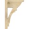 Ekena Millwork Merced Traditional Rough Sawn Outlooker, Douglas Fir, 8"W x 16"D x 24"H OUT08X16X24MRC01RDF - alternate 2